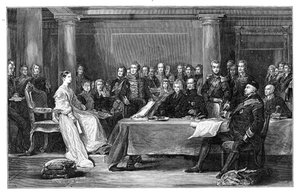 ビクトリア女王の最初の評議会、c1837