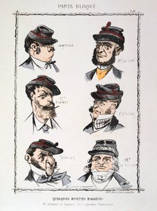 一部のビネットdAssieges、1870年から1871年 作： Unbekannt