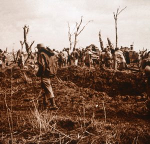 フランス北部のケネヴィエール、c1914-c1918 作： Unbekannt
