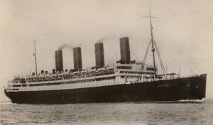 RMSアキタニア、c1930。