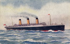 RMS マジェスティック、ホワイト スター ライン、1935 年。