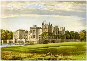 クリーブランド公爵の家、ダラム州のレイビー城、c1880 作： Unbekannt