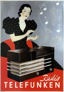 Radio Telefunken、1935 作： Unbekannt