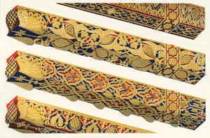 戸口の屋根の垂木が、1907年にトカドールデラレイナの下で破壊されました。 作： Unbekannt