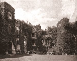 ラグラン城、モンマスシャー、ウェールズ、1894。