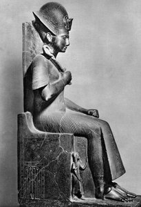ラメセス2世1279 BC-1213 BC、古代エジプトのファラオ、c1250 BC 1936 作： Unbekannt