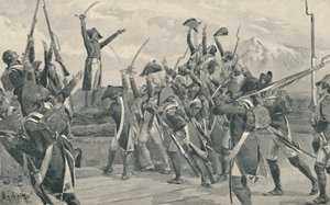 1796、1896年に決して誓いを誓わないランポン兵士 作： Unbekannt