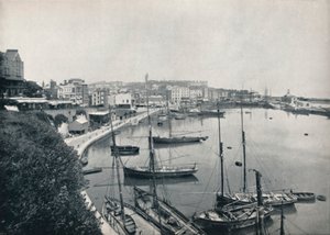 ラムズゲート-港、1895 作： Unbekannt