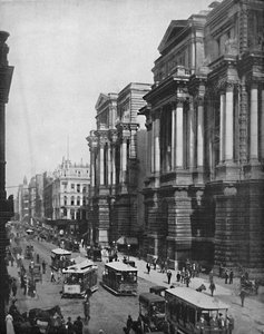 ランドルフストリート、イリノイ州シカゴ、c1897。