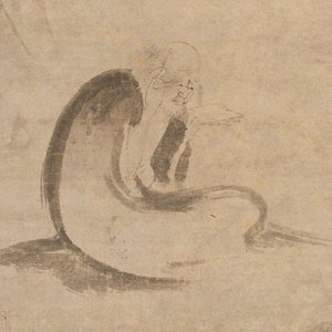 月光による読経、約。 1332年。