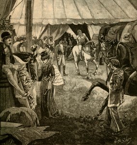 1882年に呼び出される準備ができて。 作： Unbekannt