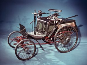 後部エンジンベンツベロ車、ドイツ、1894 作： Unbekannt