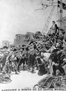ボード上の反乱、15世紀、1920年代 作： Unbekannt