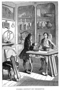 Reamurのピエールアントワーヌフェルショー、18世紀のフランスの物理学者、1874年 作： Unbekannt