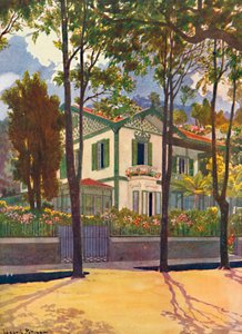 フランクH.ウォルター氏の邸宅、ペトロポリス、1914年 作： Unbekannt
