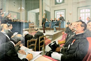 アルバートドレイファスの再審、レンヌ、フランス、1899年 作： Unbekannt