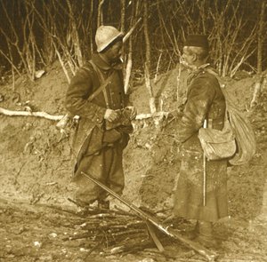 フランス北部のヴェルダンから帰国、c1914-c1918 作： Unbekannt