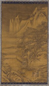 雪の中の帰郷、明王朝、16世紀。 作： Unbekannt