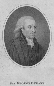 牧師ジョージデュラント、1793年。