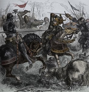 ボスワースのリチャード3世、1485年8月22日、c1880 作： Unbekannt