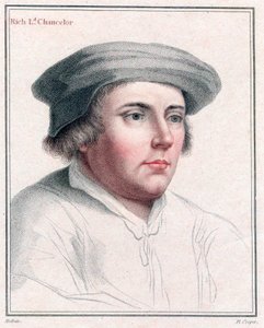 リチャード・リッチ1496-1567、イギリスの弁護士、政治家 作： Unbekannt