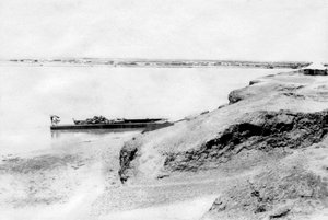 ティグリス川とサマラの右岸、メソポタミア、1918年 作： Unbekannt
