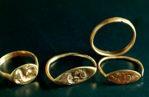 リング、ジュエリー、チュニジア、c3rd-4th Century 作： Unbekannt
