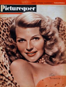 リタヘイワース1918〜1987年、アメリカの女優、1946年 作： Unbekannt