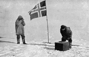 ロアルドエンゲルブレヒトグラブニングアムンセン1872-1928、ノルウェー人探検家、南極、1911年 作： Unbekannt