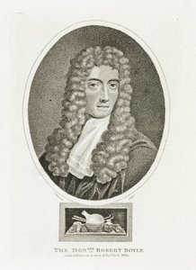 ロバート・ボイル（1627-1691）、アイルランドの物理学者・化学者 作： Unbekannt