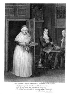 ロバートバーンズ1759-1796、スコットランドの詩人、1805 作： Unbekannt