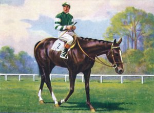 ロックフェル、ジョッキー：H.ラグッグ、1939 作： Unbekannt