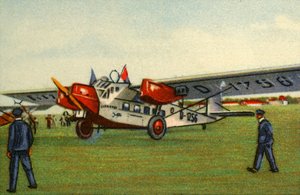 ローアバッハローランドの飛行機、1920年代、1932年。 作： Unbekannt