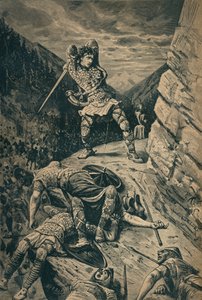 フランス国立叙事詩の英雄ローランド、1909年 作： Unbekannt