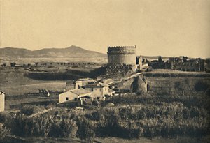 ローマ-アッピア街道、1910 作： Unbekannt