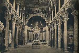 ローマ-通りのメンタナの壁の外にある聖アグネス聖堂、1910 作： Unbekannt