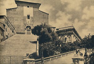 ローマ-アラコエリの聖マリア教会、カピトリーノの丘、1910年 作： Unbekannt