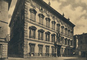 ローマ-上院の宮殿、1910