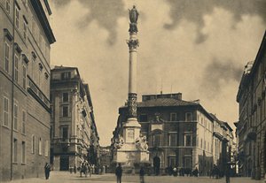 ローマ-スペイン階段、1910
