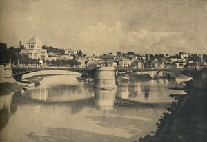 ローマ-ガリバディ橋、1910年。 作： Unbekannt