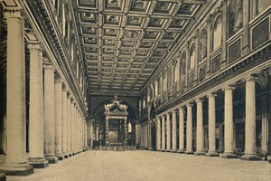 ローマ-マリア・マッジョーレ本船、1910年。 作： Unbekannt