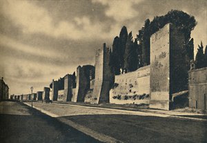 ローマ-アウレリアヌスの壁、1910 作： Unbekannt