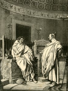 ローマの占い師、1890年。 作： Unbekannt