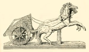 ローマンレーシングチャリオット、1890年。