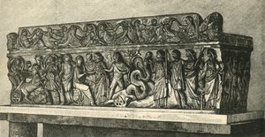 ローマの石棺、1890年。 作： Unbekannt