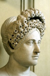 ローマの女性の髪型、広告54-68 作： Unbekannt