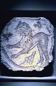 ライオンのローマ時代のモザイク 作： Unbekannt
