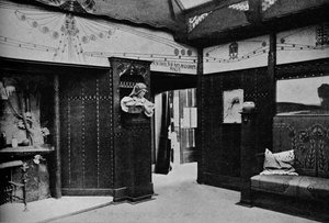 プラハ芸術工芸学校の部屋、セントルイス、1905 作： Unbekannt