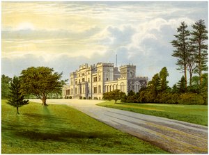 ロッシー城、スコットランドのフォーファーシャー、マクドナルド家の家、c1880 作： Unbekannt