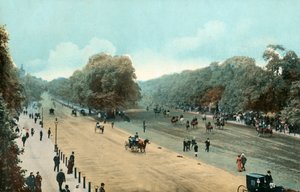 ロットンロウ、ハイドパーク、ロンドン、c1910。 作： Unbekannt